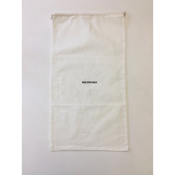 Balenciaga 25"x14" Dust Bag Rectangular Ivory Cotton Drawstring Authentic - Picture 1 of 10